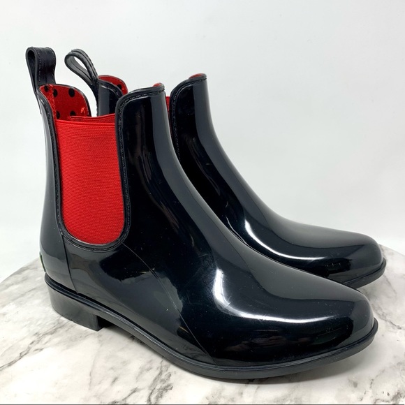 Lauren Ralph Lauren Shoes - Lauren Ralph Lauren Tally Chelsea Rain Booties 6 Academic Preppy Classic Neural
